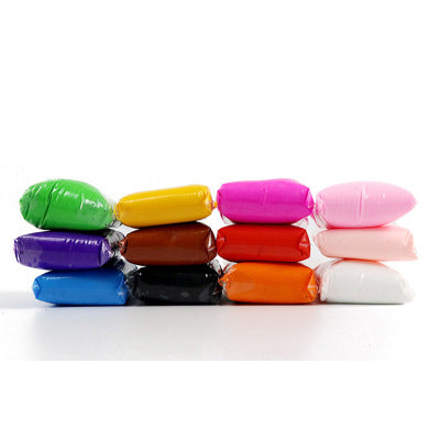 Ultra-light 12 color clay set