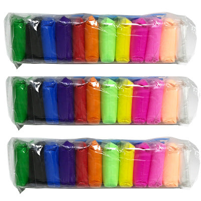 Ultra-light 12 color clay set